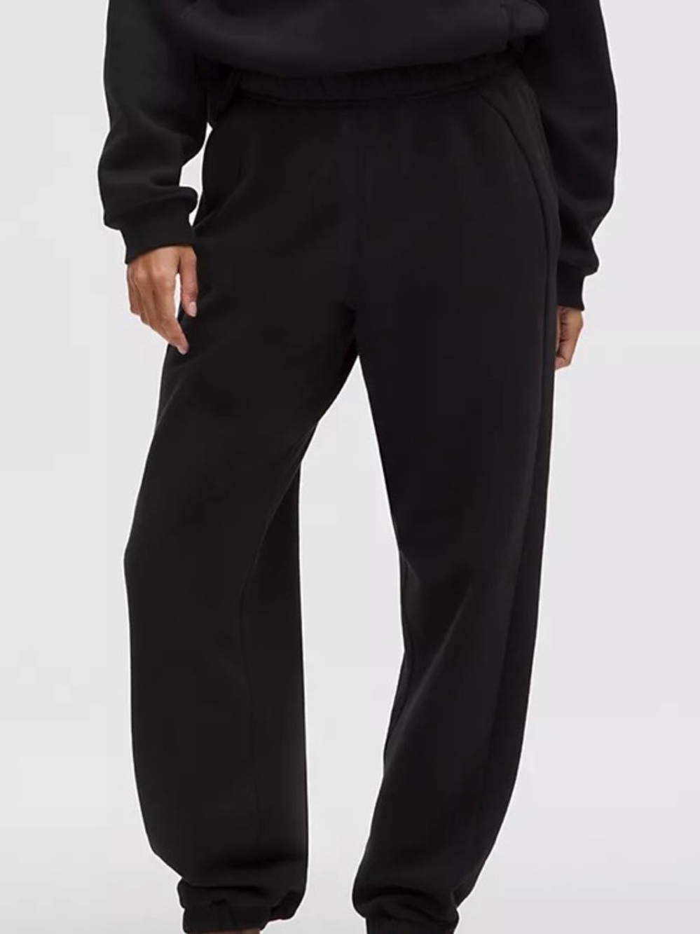 lululemon Scuba Mid-Rise Oversized Jogger Regular black XS